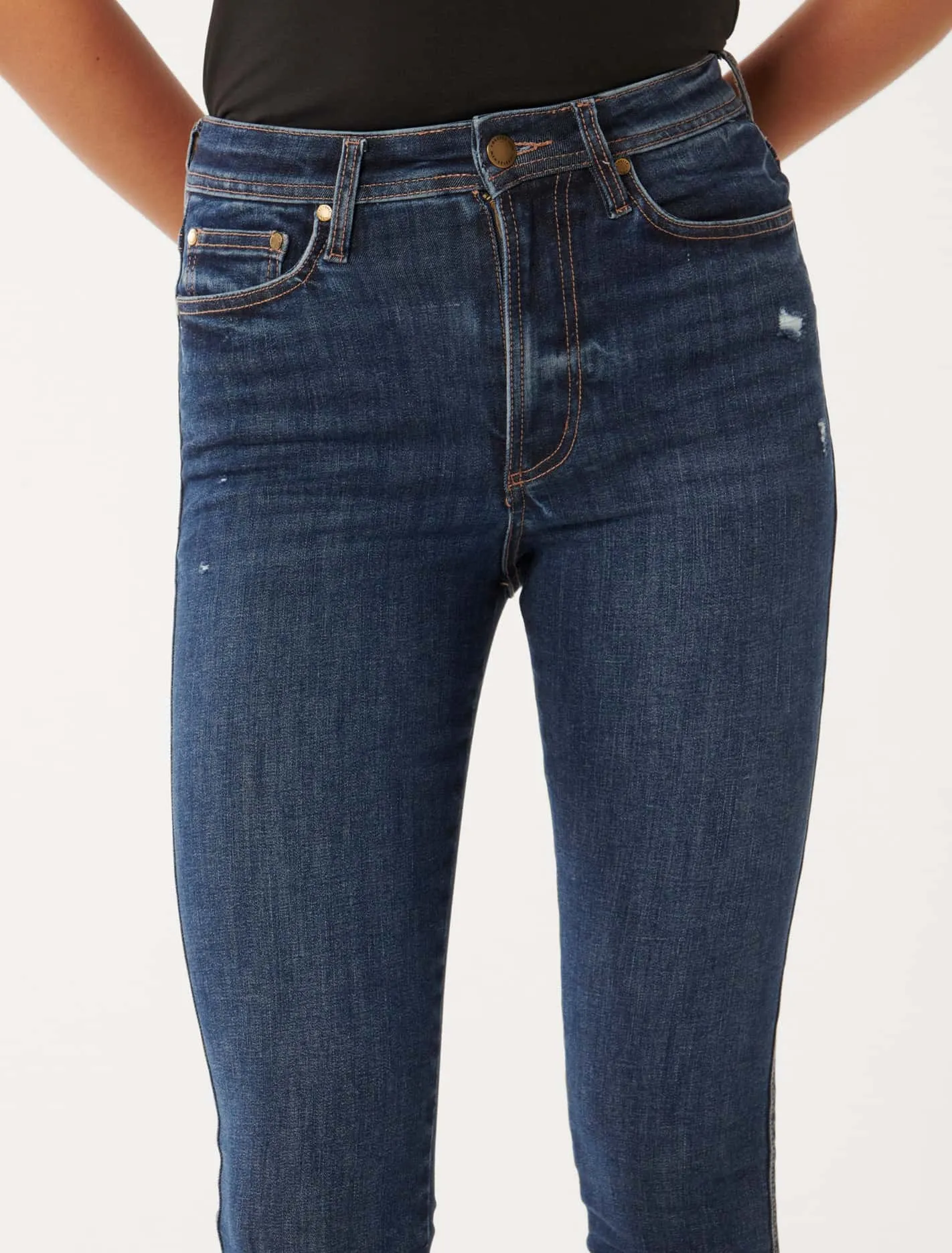 Ashley Mid-Rise Skinny Jeans