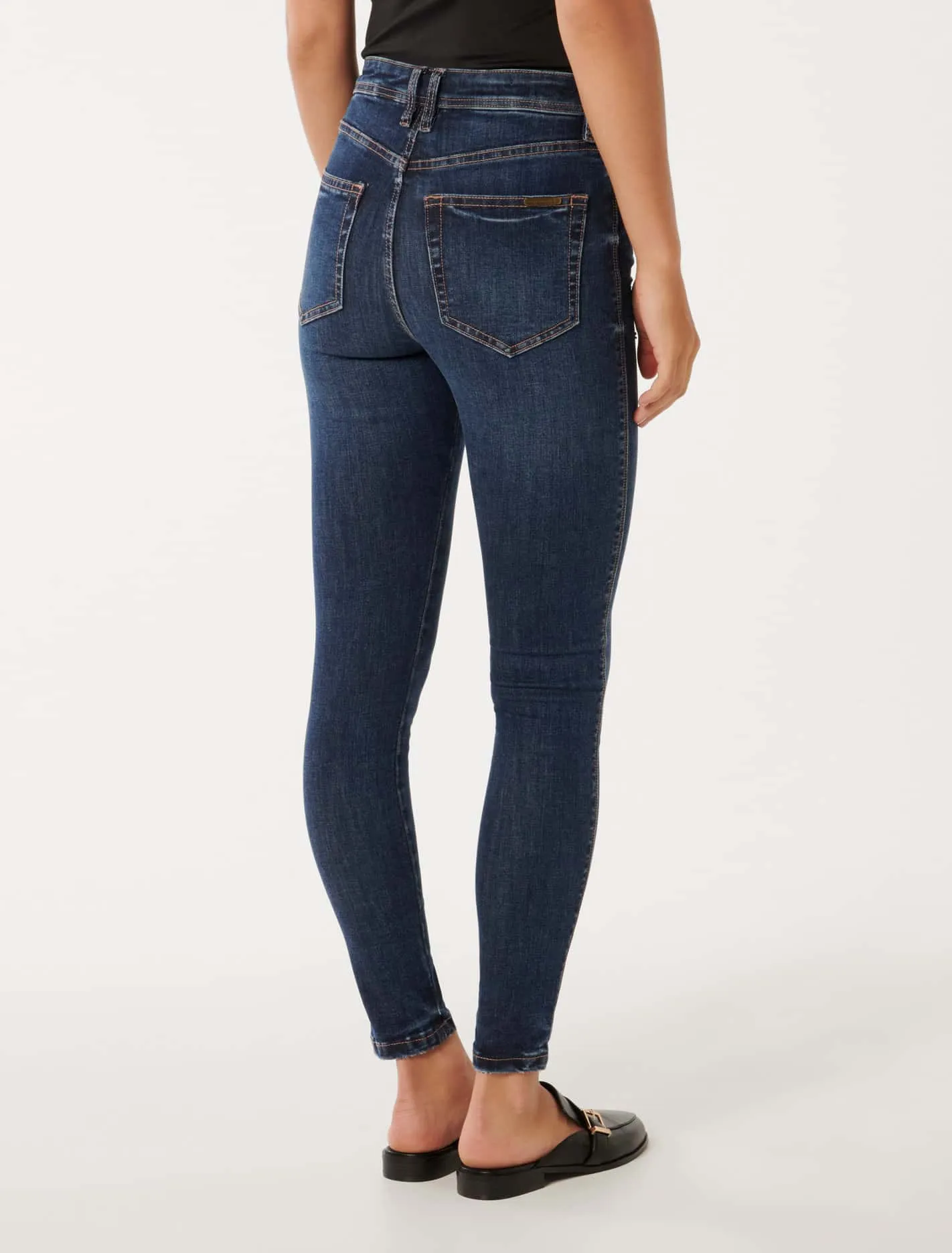 Ashley Mid-Rise Skinny Jeans