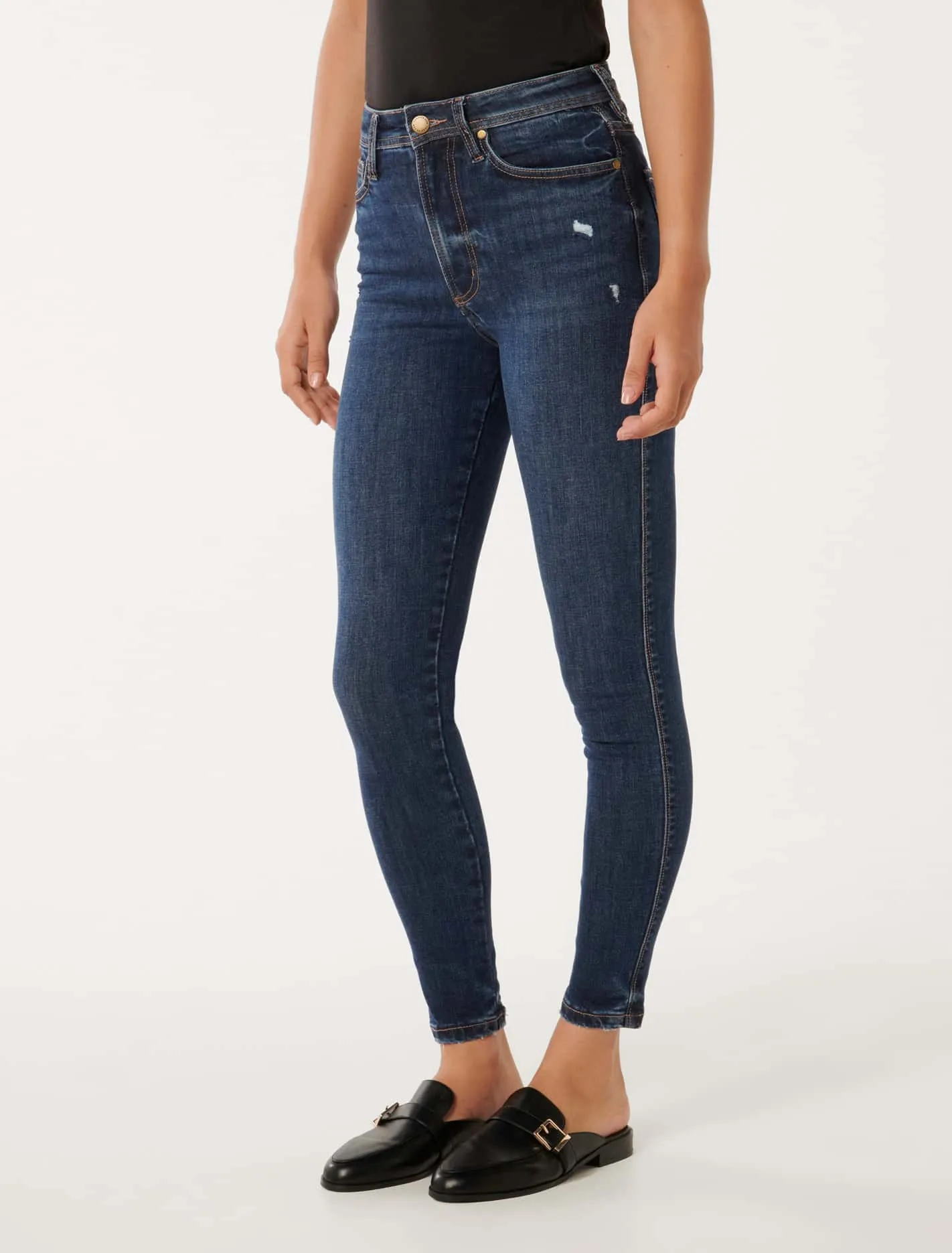 Ashley Mid-Rise Skinny Jeans