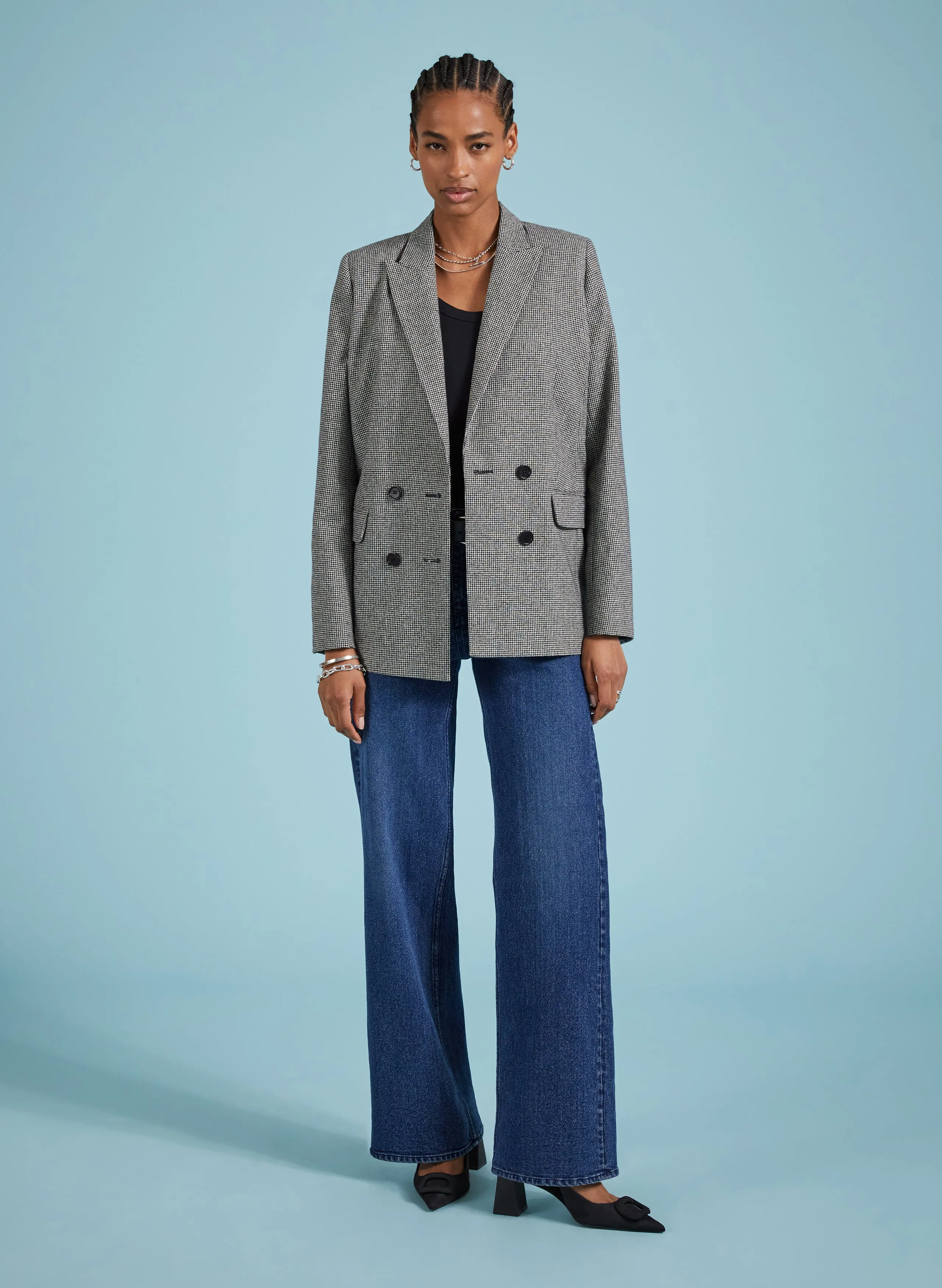 Beatrix Recycled Wool Blend Blazer