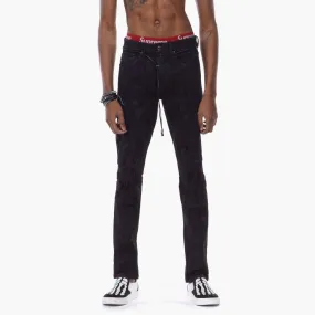 Bleunoir Painted Effect Ripoff Jeans - Steel Black