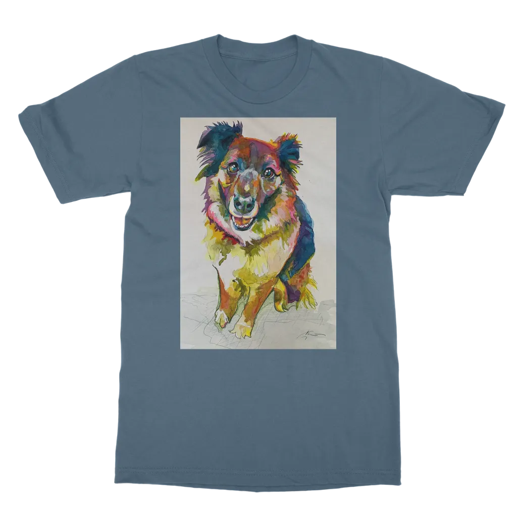 Border Collie Classic Adult T-Shirt