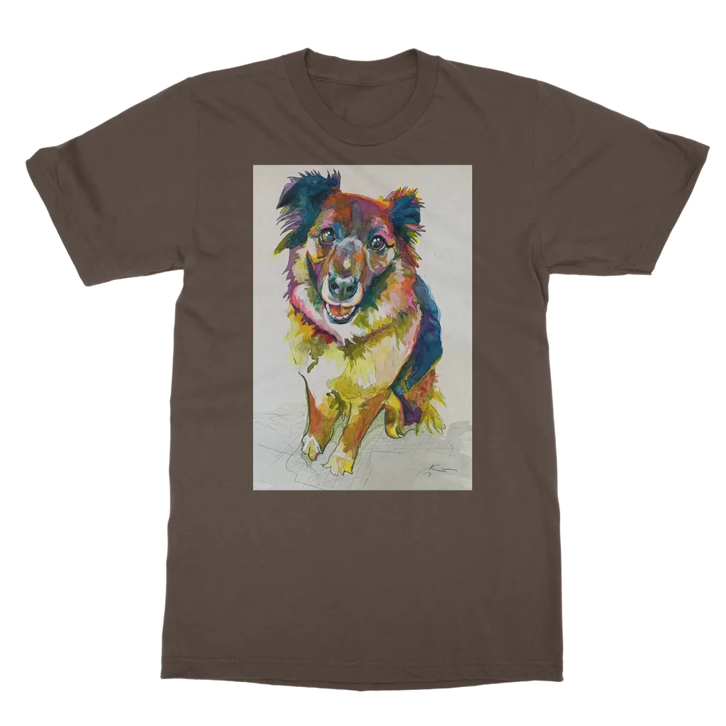 Border Collie Classic Adult T-Shirt