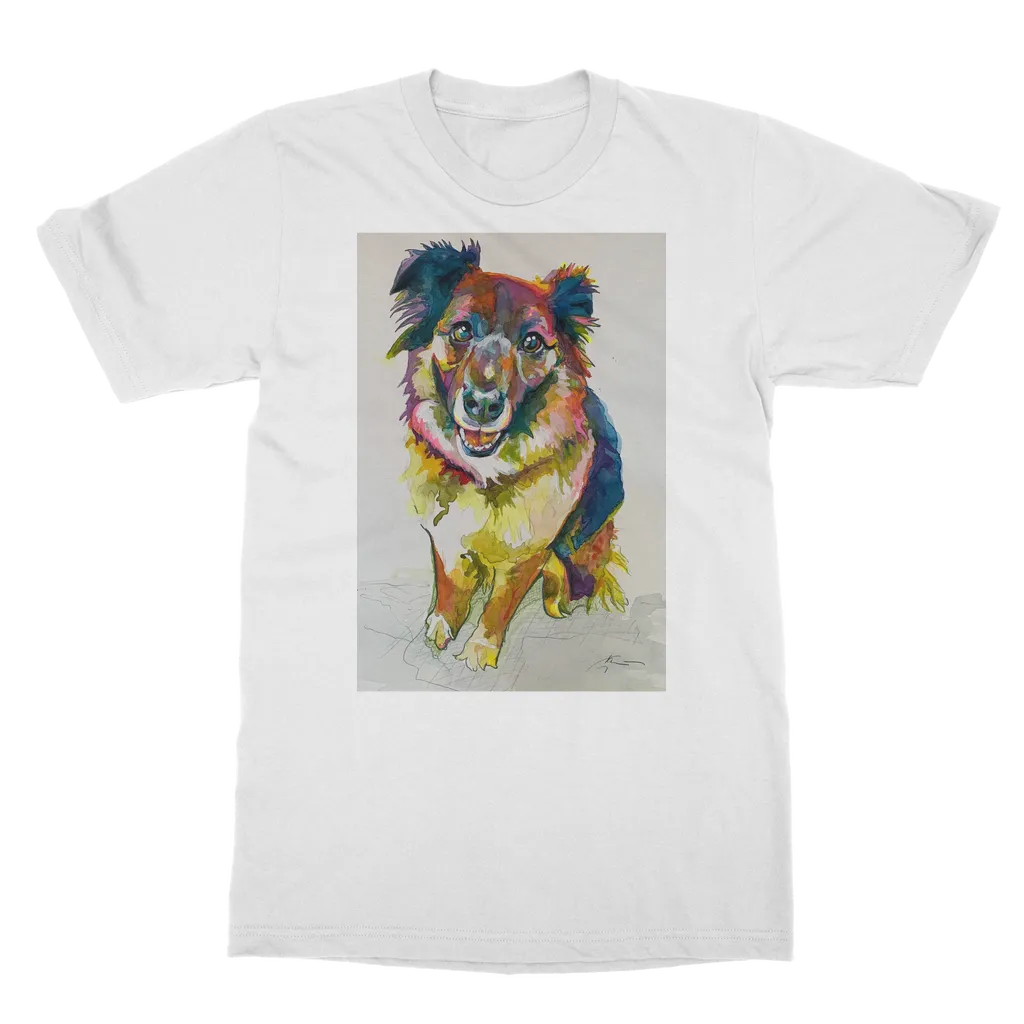 Border Collie Classic Adult T-Shirt