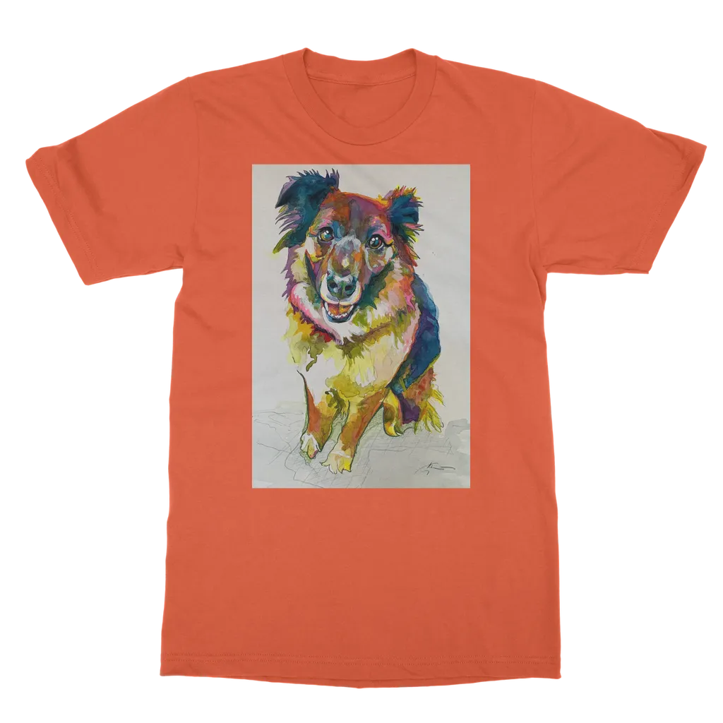 Border Collie Classic Adult T-Shirt