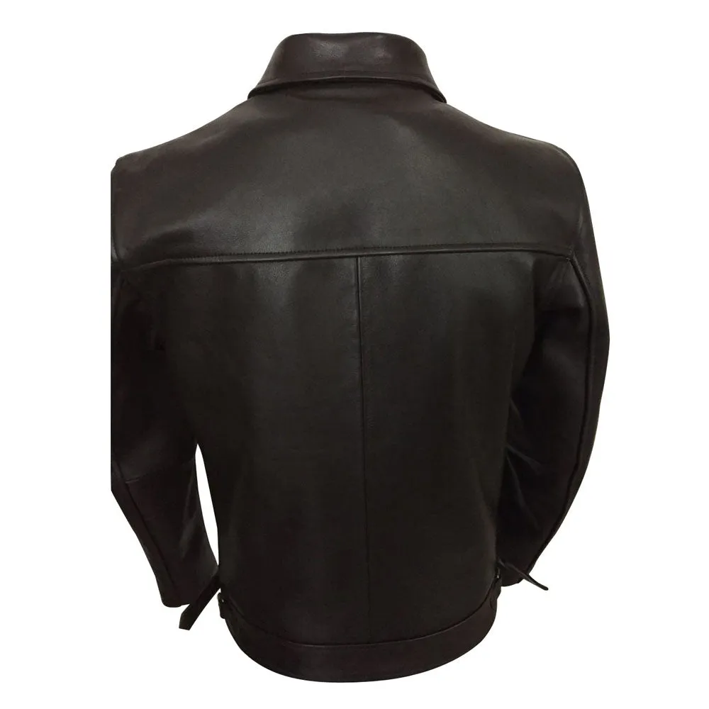 Brown Plainsman Leather Jacket