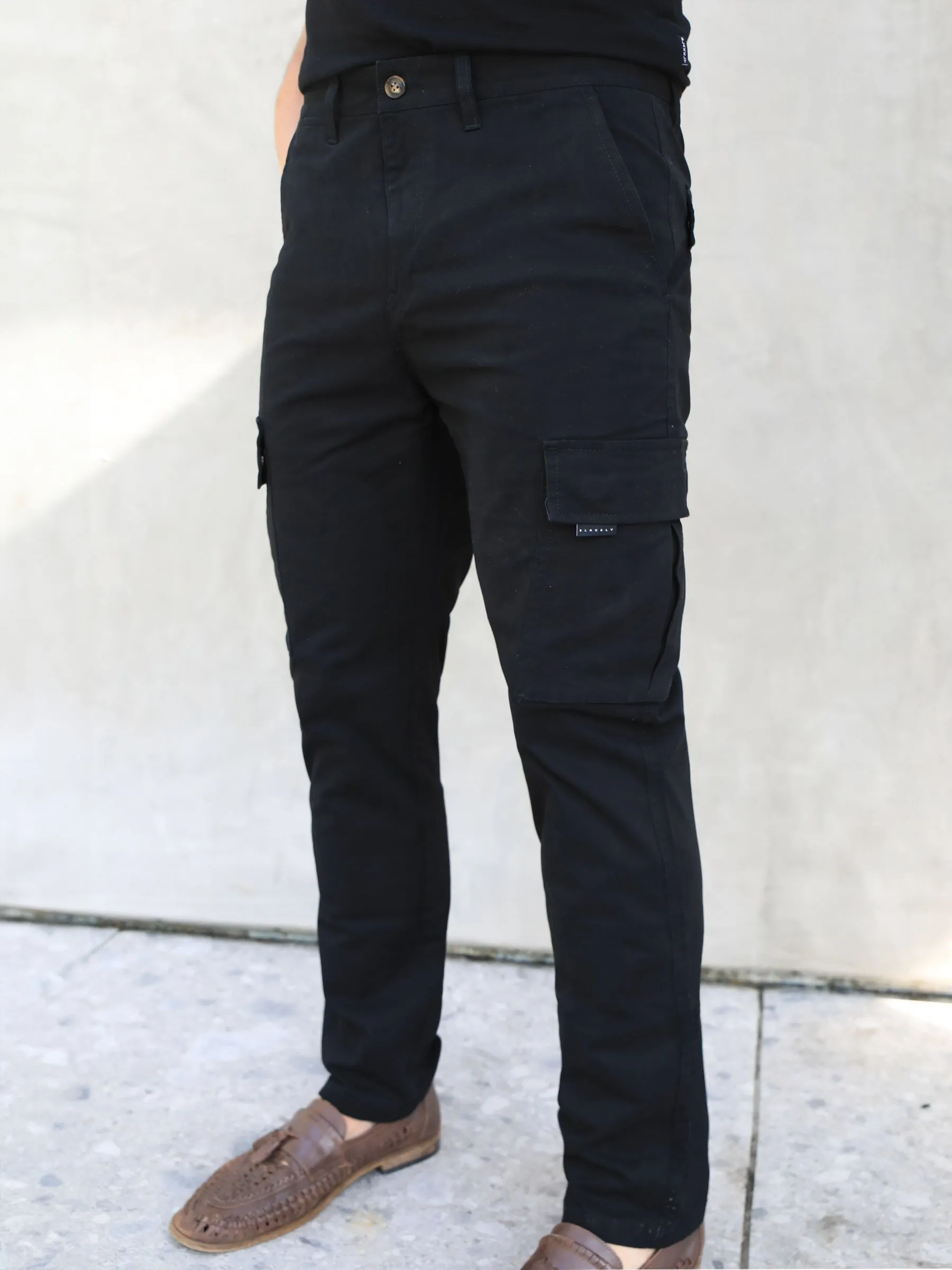 Cargo Trousers - Black