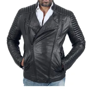 Daim Quilted Leather Jacket