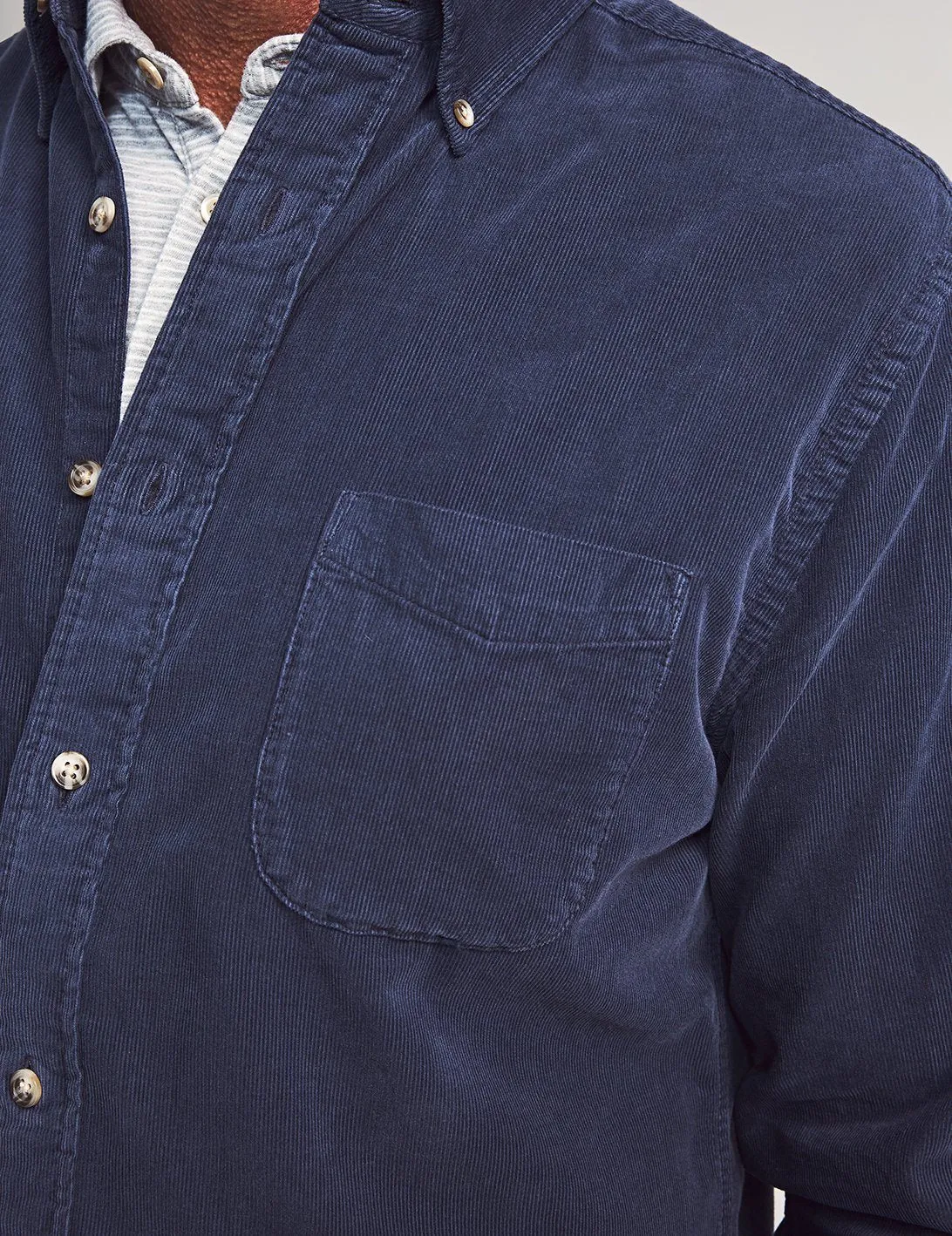 Faherty | Stretch Corduroy Shirt