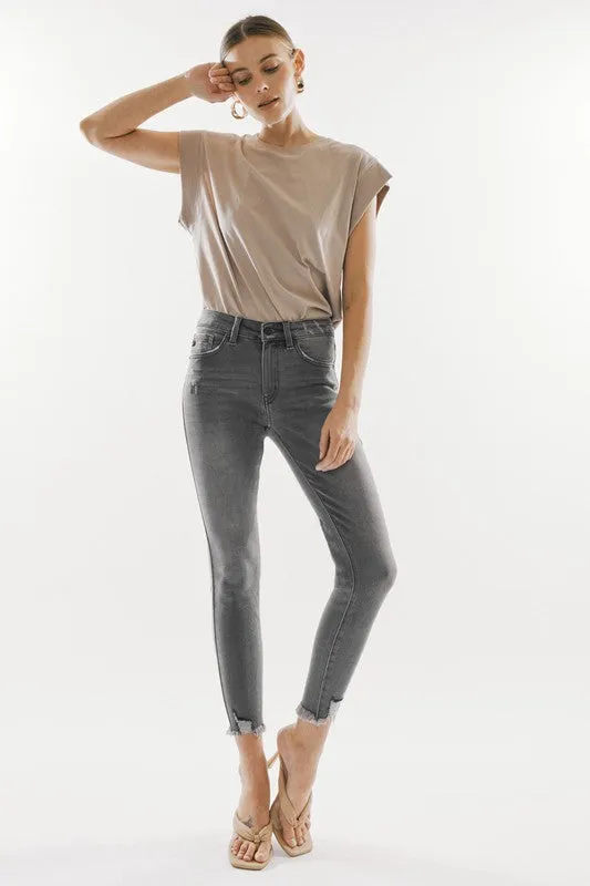 Fox High Rise Ankle Skinny - 2 Colors