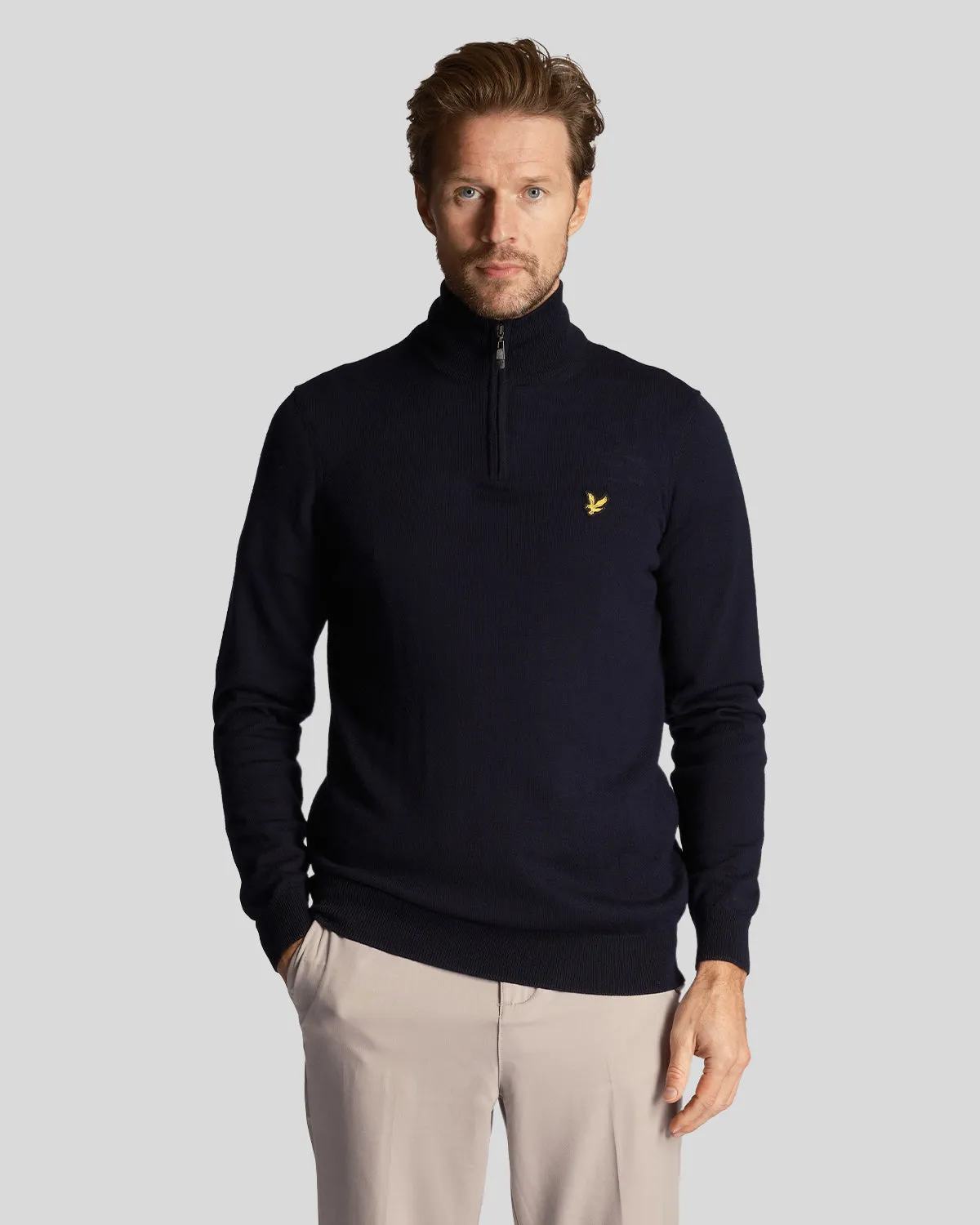 Golf Core 1/4 Zip Merino Jumper