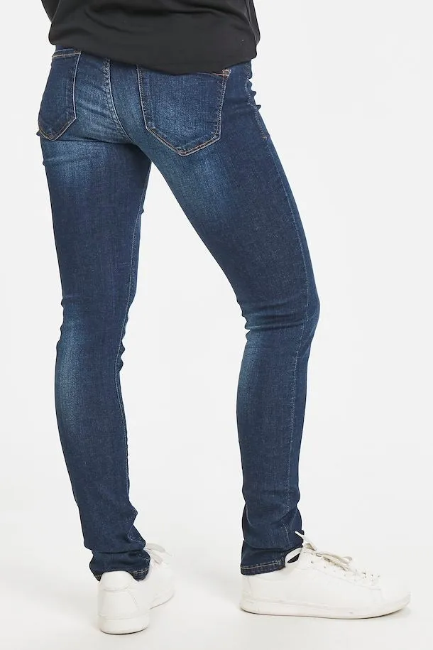 Ichi Erin Izaro Jeans-Medium Blue-102011