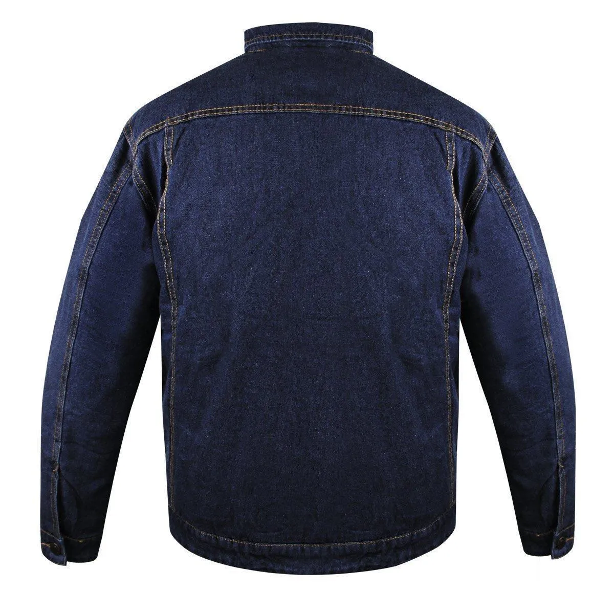 Lada Traditional Mens Western Dark Blue Denim Jacket