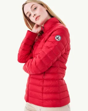 Premium Lightweight Red Down Jacket by Cha