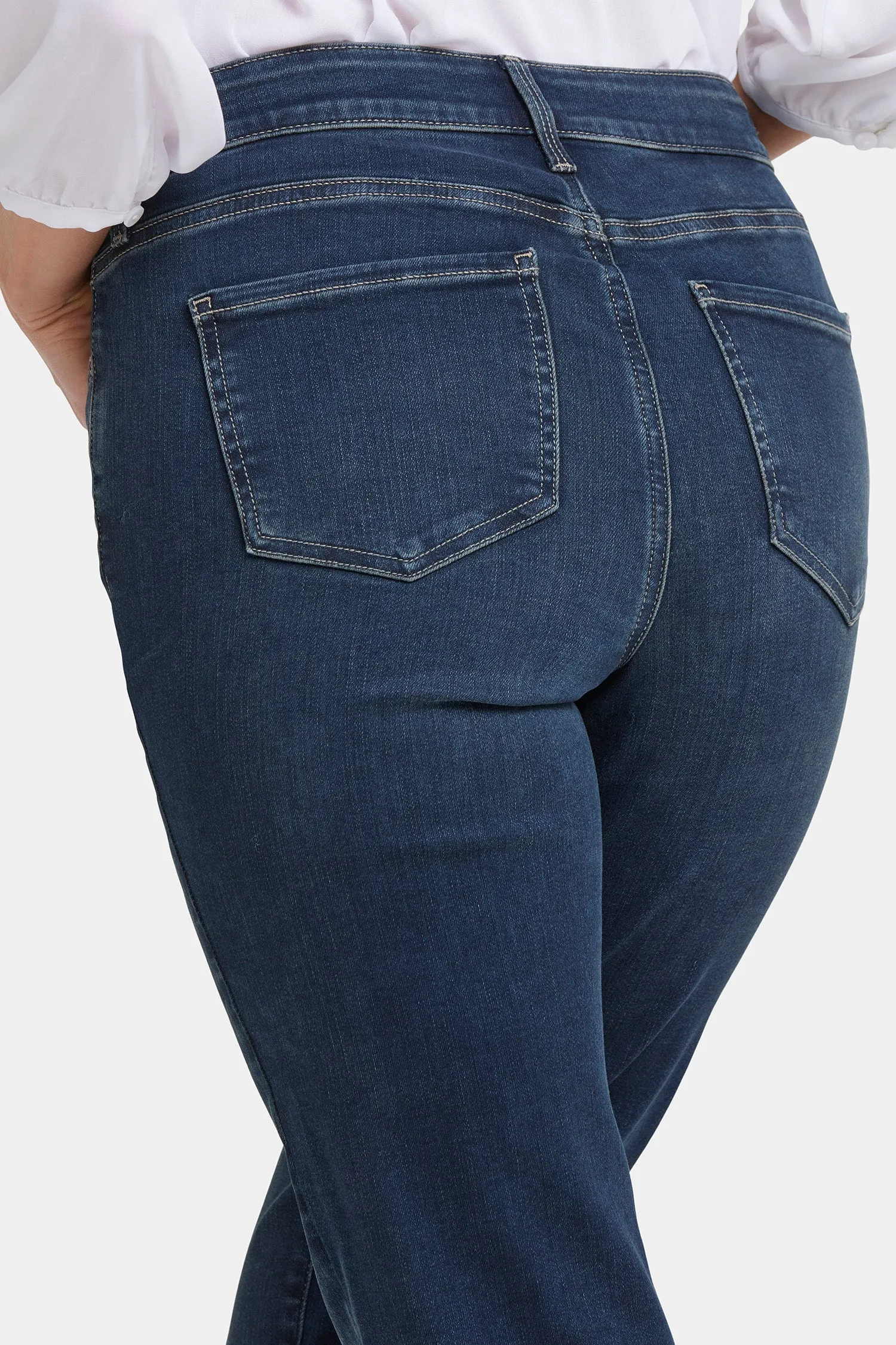 Marilyn Straight Jeans In Long Inseam - Presley