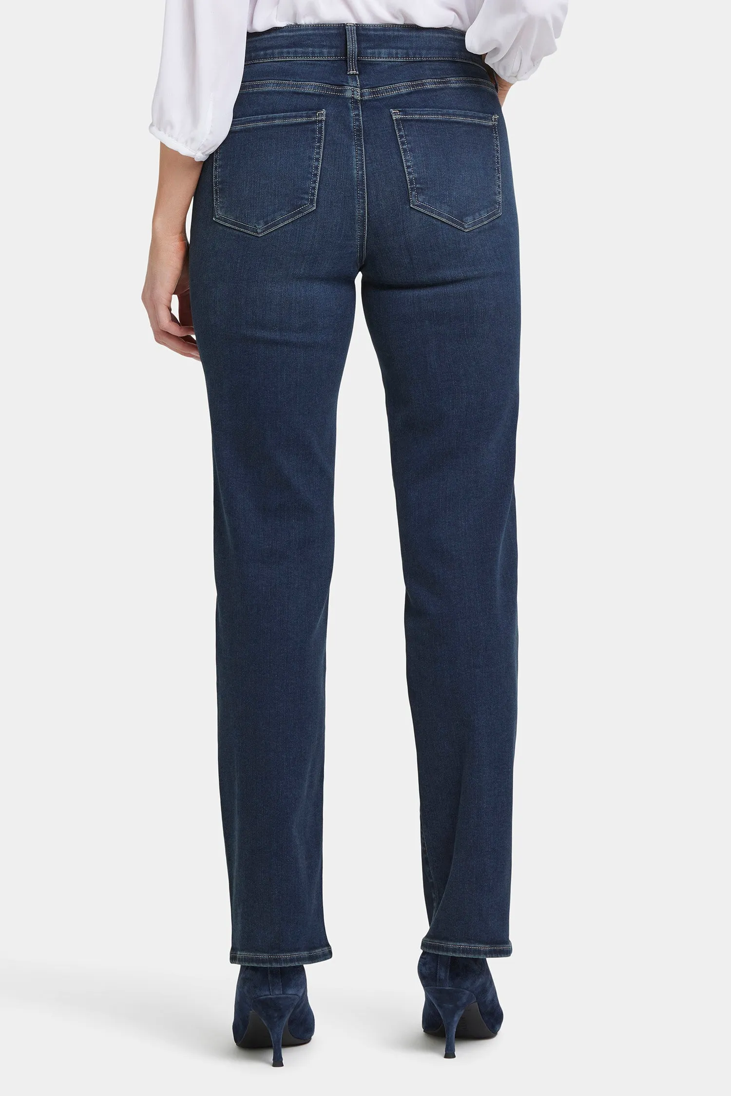 Marilyn Straight Jeans In Long Inseam - Presley