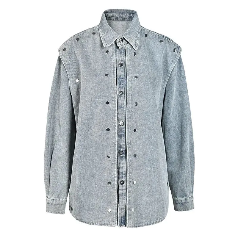 Pre Order:  Button Rows Washed Denim Jacket