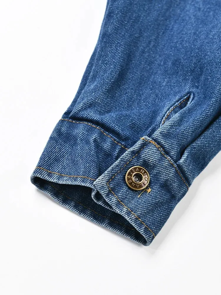 Pre Order:  Button Rows Washed Denim Jacket