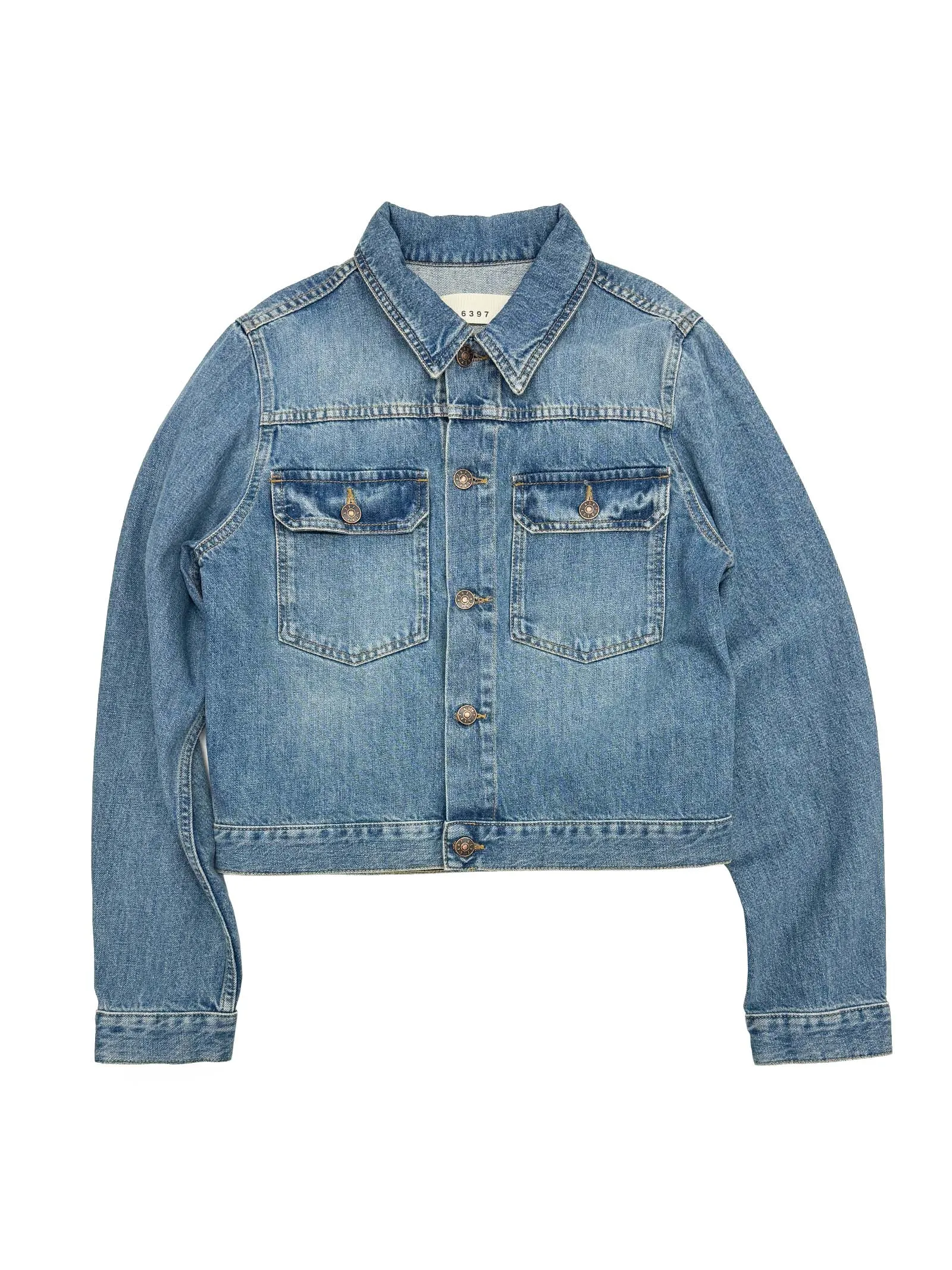 Shrunken Jacket in Americana Blue