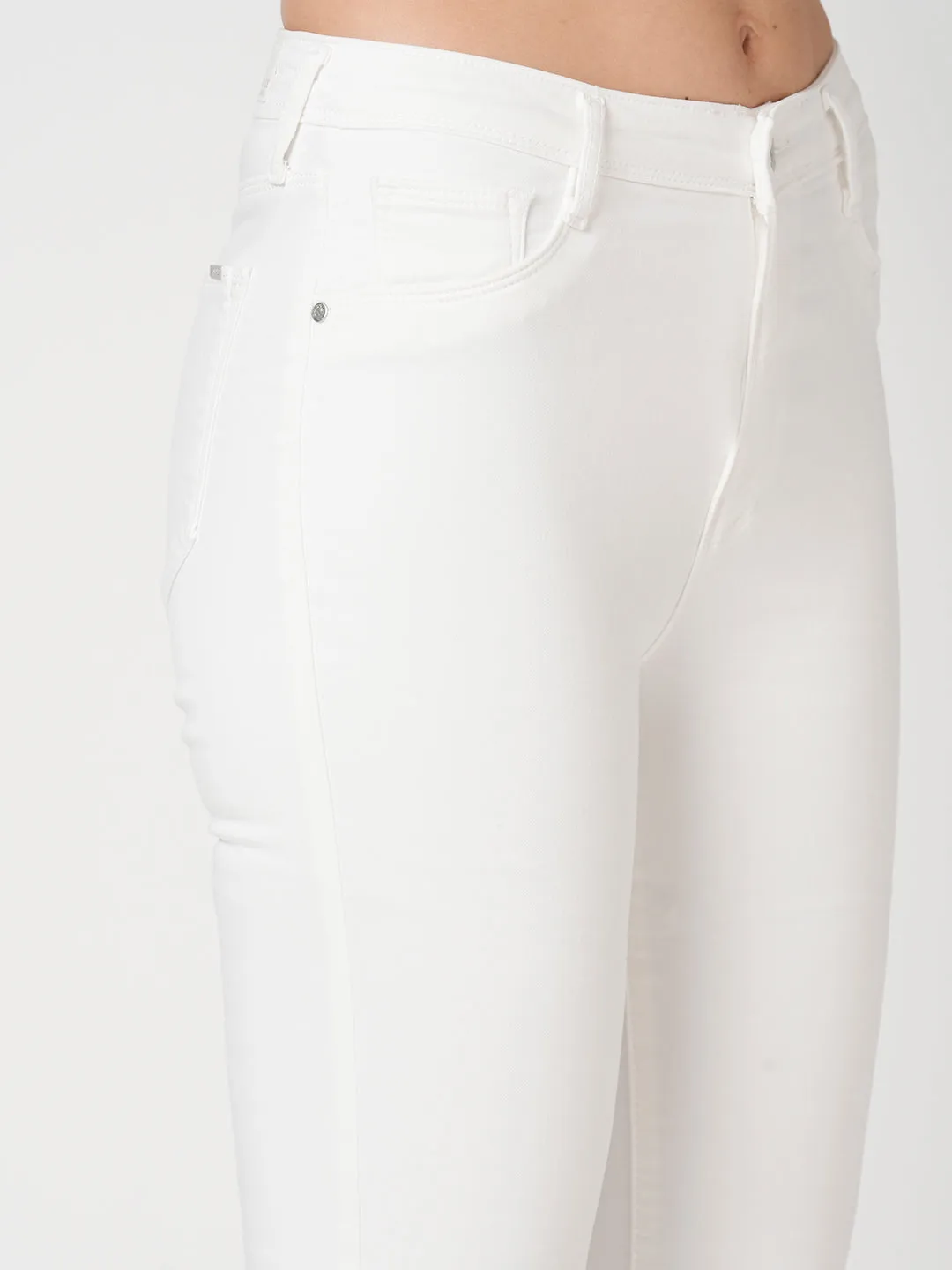 Women Sky High-Rise Skinny Fit Jeans